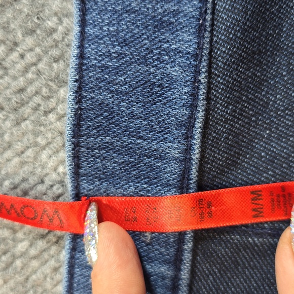 Spanx Ready To Wow Denim Skinny Jeggings High Rise Indigo Wash Md. - Picture 3 of 10